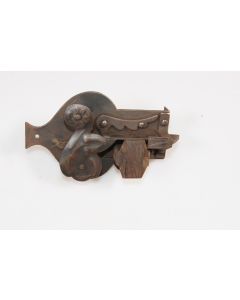 Offenes Schnappriegelschloss rechts, Beschläge, Eisen, 80mm, 120mm, Dornmass 35mm