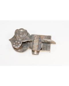 Offenes Schnappriegelschloss rechts, Beschläge, Eisen, 80mm, 135mm, Dornmass 45mm