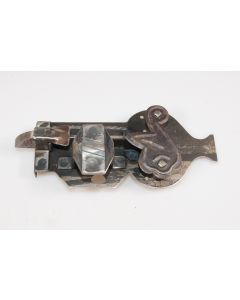 Offenes Schnappriegelschloss links, Beschläge, Eisen, 80mm, 160mm, Dornmass 55mm