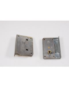 Schrankschloss, Beschläge, Eisen, 72mm, 55mm, Dornmass 35mm