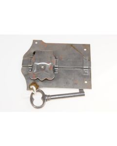 Offenes Riegelschloss rechts, Beschläge, Eisen, 90mm, 120mm, Dornmass 80mm