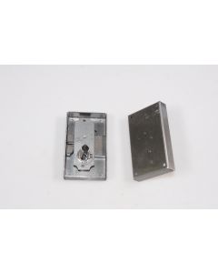 Kastenschloss ohne Stulp links, Beschläge, Eisen, 80mm, 45mm, Dornmass 25mm