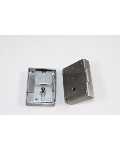 Kastenschloss ohne Stulp rechts, Beschläge, Eisen, 75mm, 55mm, Dornmass 30mm