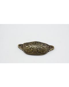 Muschelgriff, Beschläge, Messing, 105mm, 35mm