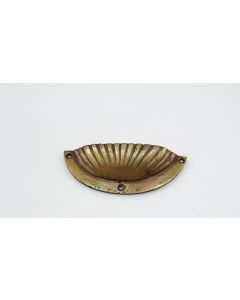Muschelgriff, Beschläge, Messing, 105mm, 40mm