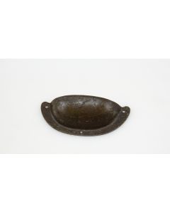 Muschelgriff, Beschläge, Eisen, 75mm, 30mm