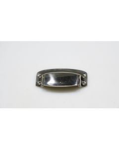 Muschelgriff verchromt, Beschläge, Chrom, 75mm, 40mm