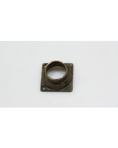 Zierelement rund, Beschläge, Messing, 18mm, Durchmesser 30mm