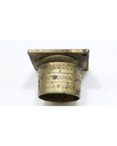 Zierelement rund, Beschläge, Messing, 45mm, Durchmesser 59mm