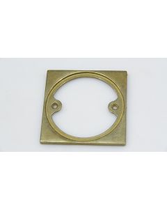 Abschluss für Zierelement rund, Beschläge, Messing, 4mm, Durchmesser 66mm