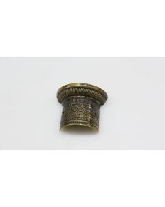 Zierelement rund, Beschläge, Messing, 37mm, Durchmesser 44mm
