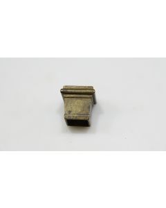 Zierhülse vierkant, Beschläge, Messing, 25mm, 25mm