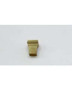 Zierhülse vierkant, Beschläge, Messing, 17mm, 17mm