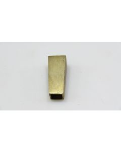 Zierhülse vierkant, Beschläge, Messing, 19mm, 19mm