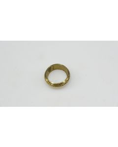 Zierhülse, Beschläge, Messing, 10mm, Durchmesser 28mm