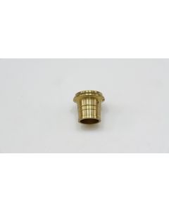 Zierhülse, Beschläge, Messing, 25mm, Durchmesser 23mm