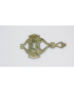 Schild, Beschläge, Messing, 115mm, 70mm