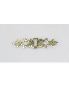 Schild, Beschläge, Messing, 90mm, 23mm