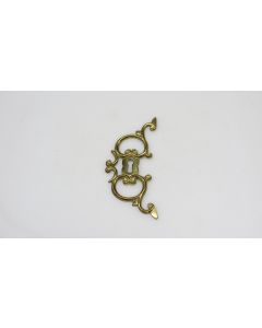 Schild, Beschläge, Messing, 110mm, 45mm