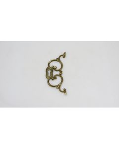 Schild, Beschläge, Messing, 105mm, 35mm