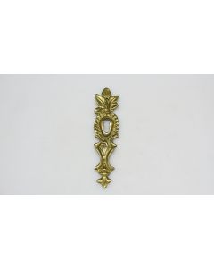 Schild, Beschläge, Messing, 130mm, 30mm