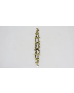 Schild, Beschläge, Messing, 140mm, 20mm