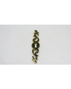 Schild, Beschläge, Messing, 135mm, 30mm