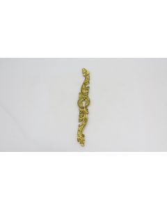 Schild, Beschläge, Messing, 175mm, 25mm