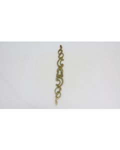 Schild, Beschläge, Messing, 190mm, 20mm