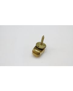 Stuhlrolle, Beschläge, Messing, 20mm, Durchmesser 20mm