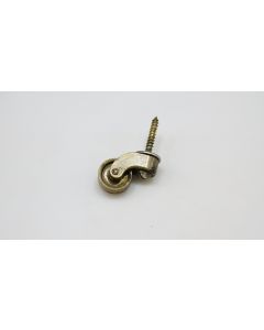 Stuhlrolle, Beschläge, Messing, 32mm, Durchmesser 25mm