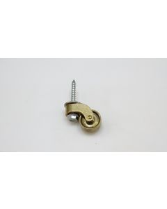 Stuhlrolle, Beschläge, Messing, 32mm, Durchmesser 25mm