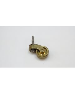 Stuhlrolle, Beschläge, Messing, 40mm, Durchmesser 32mm