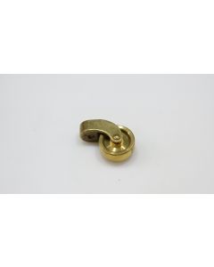 Stuhlrolle, Beschläge, Messing, 40mm, Durchmesser 32mm