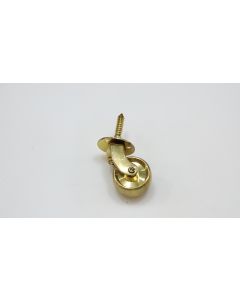 Stuhlrolle, Beschläge, Messing, 40mm, Durchmesser 30mm