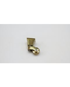 Stuhlrolle, Beschläge, Messing, 45mm, Kappe 19mm
