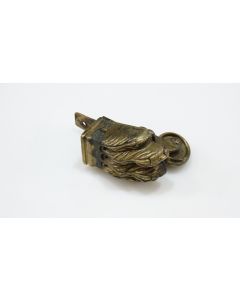 Stuhlrolle, Beschläge, Messing, 70mm, Kappe 30mm, Durchmesser 30mm