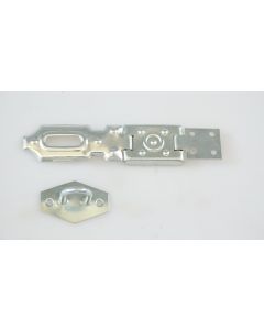 Sicherheitsüberfalle, Beschläge, verzinkt, 130mm, 25mm