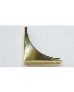 Zierecke, Beschläge, Messing, 67mm, 67mm, 17mm