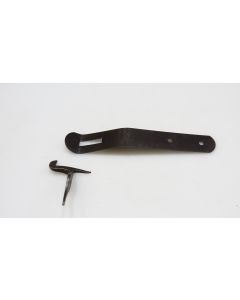 Schrankfeder, Beschläge, Eisen, 140mm, 23mm