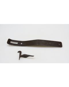 Schrankfeder, Beschläge, Eisen, 195mm, 25mm