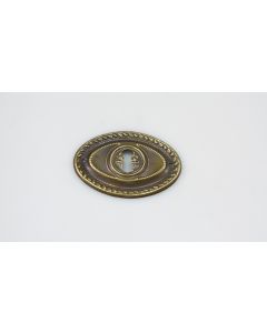 Schild, Kommoden Beschläge, Messing, 80mm, 60mm