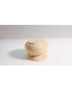 Möbelfuss, Artikel aus Holz, Holz, Tanne, 70mm, Durchmesser 100mm