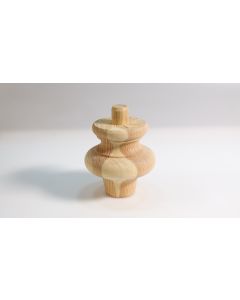 Möbelfuss, Artikel aus Holz, Holz,Tanne, 90mm, Durchmesser 85mm