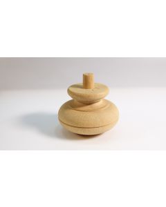 Möbelfuss, Artikel aus Holz, Holz, Buche, 80mm, Durchmesser 112mm