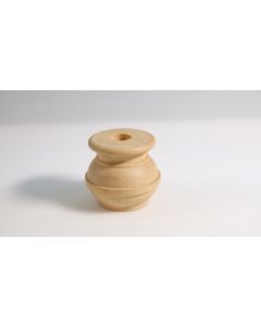 Möbelfuss, Artikel aus Holz, Holz, Buche, 70mm, Durchmesser 71mm