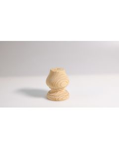 Möbelfuss, Artikel aus Holz, Holz, Tanne, 70mm, Durchmesser 55mm