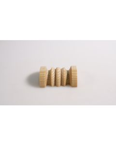 Zierelement, Applike, halbrund, Artikel aus Holz, Holz, Tanne, 55mm, 42mm
