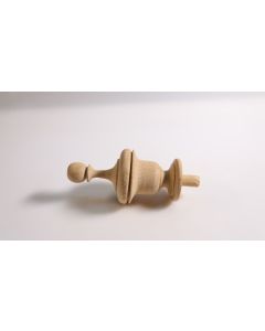 Holz Endstück Turm, Artikel aus Holz, Holz, Buche, 110mm, Durchmesser 55mm