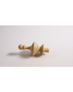 Holz Endstück Turm, Artikel aus Holz, Holz, Buche, 70mm, Durchmesser 40mm